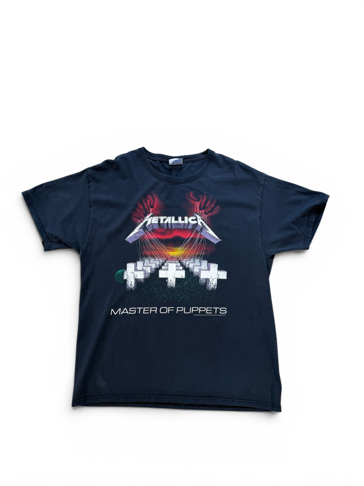 (L) 2007 Metallica Master Of Puppets Band Tee