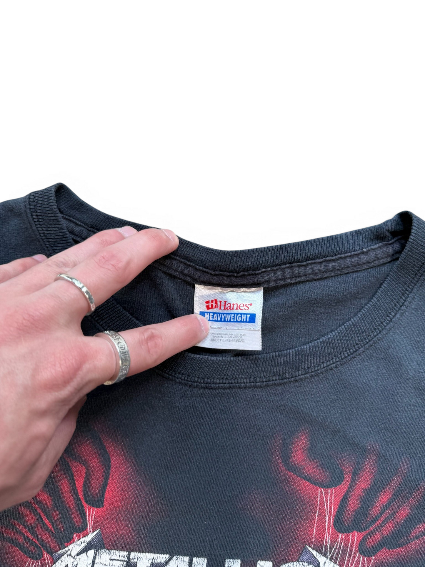 (L) 2007 Metallica Master Of Puppets Band Tee