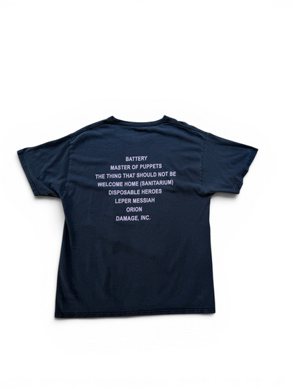 (L) 2007 Metallica Master Of Puppets Band Tee