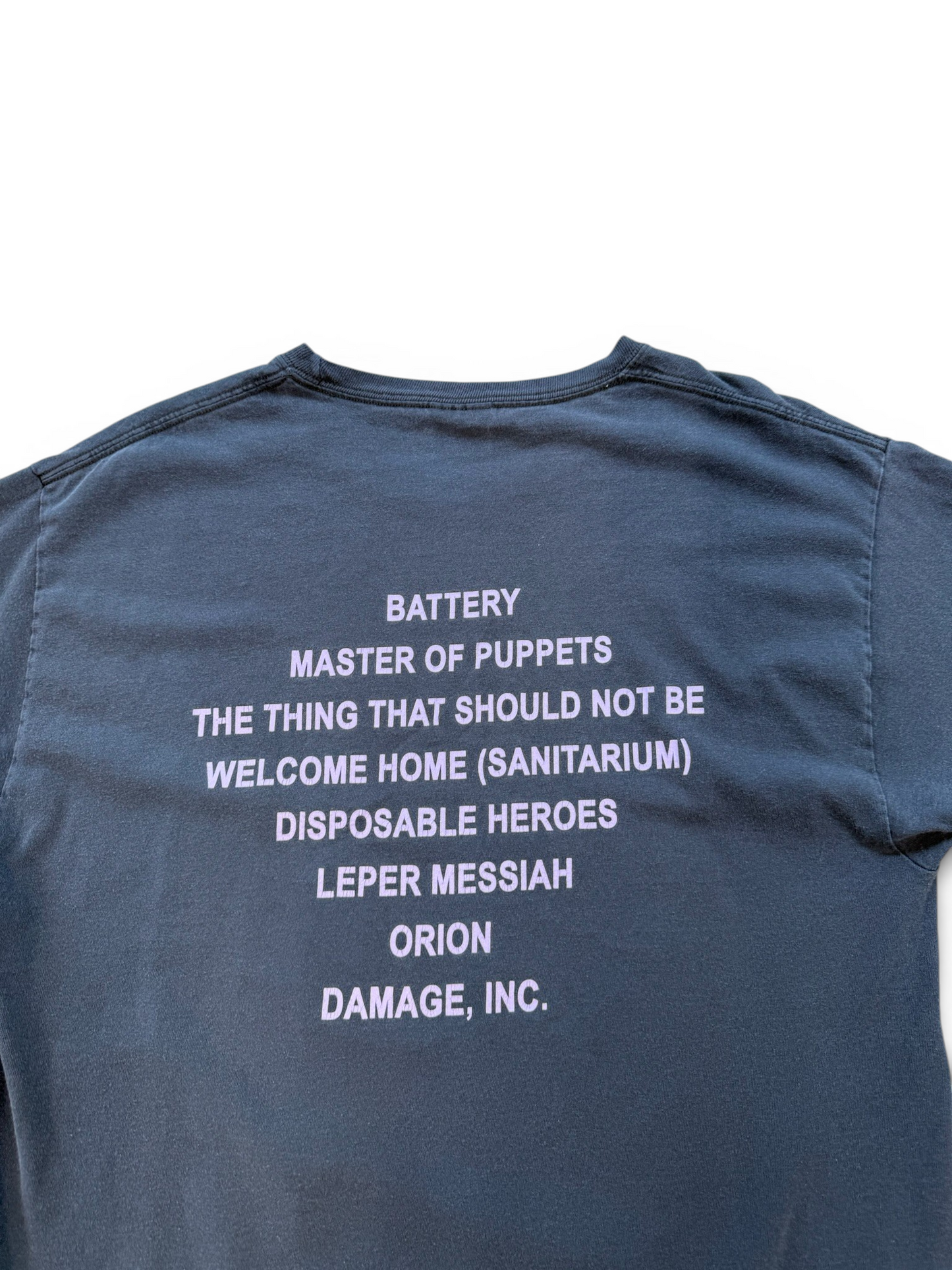 (L) 2007 Metallica Master Of Puppets Band Tee