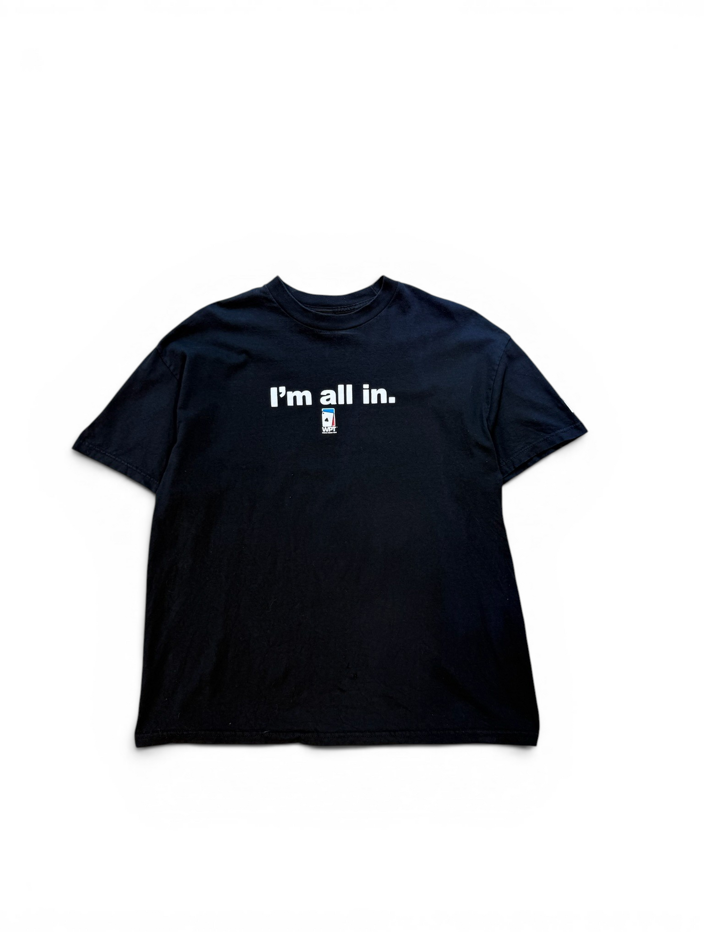 (XL) 2005 WPT Black Poker Tee