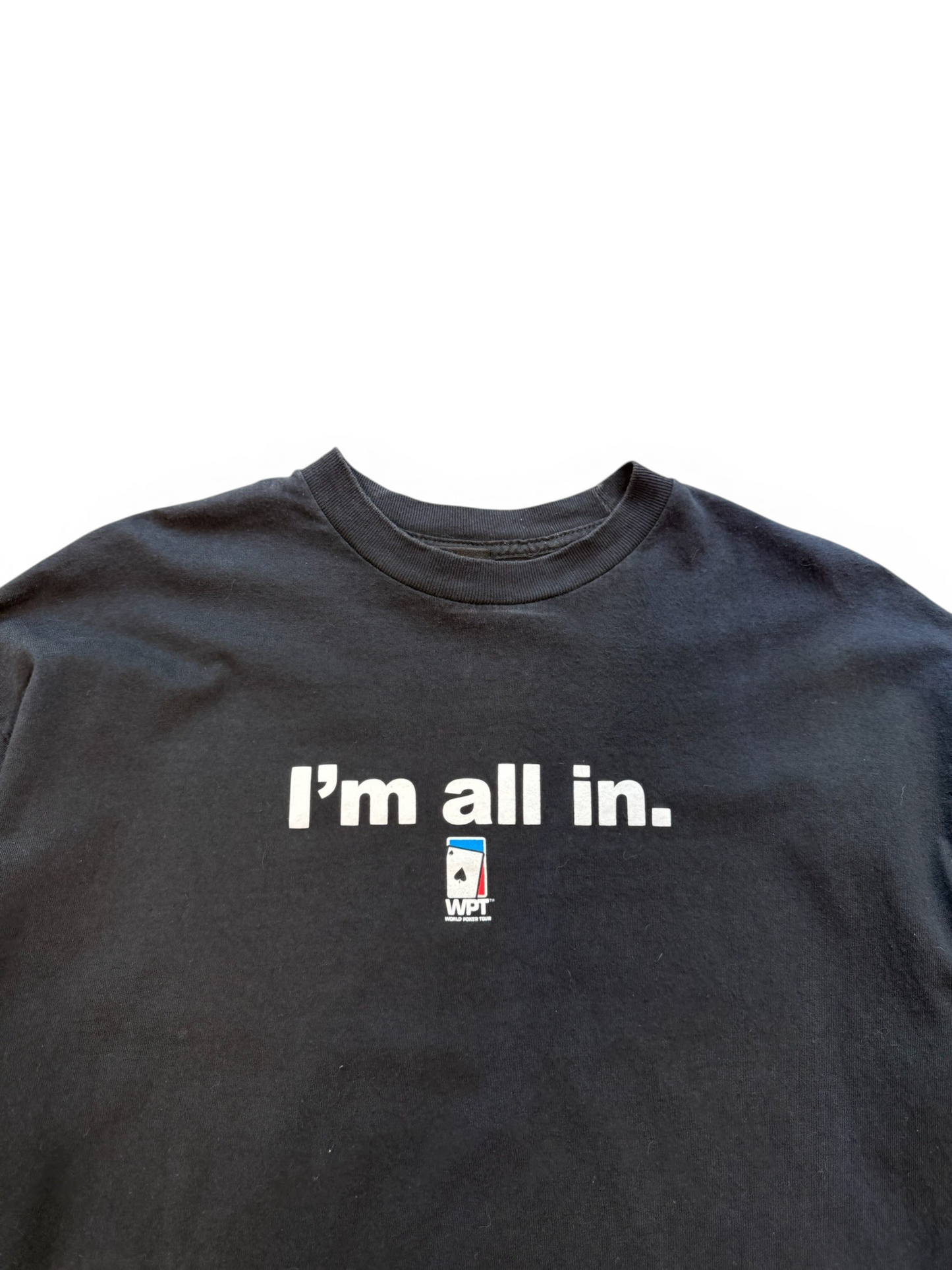 (XL) 2005 WPT Black Poker Tee