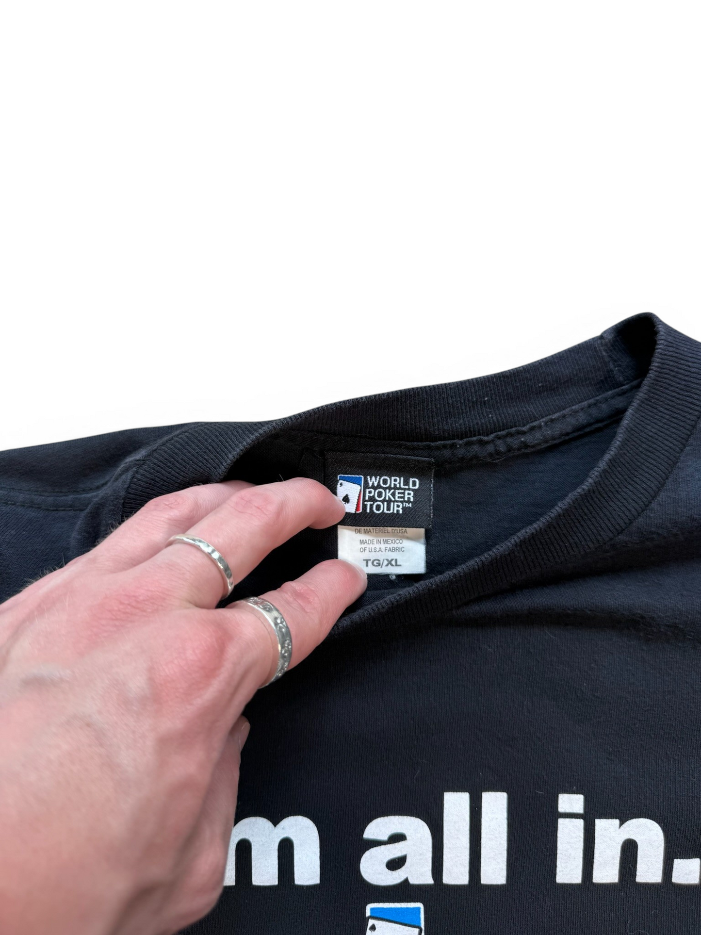 (XL) 2005 WPT Black Poker Tee