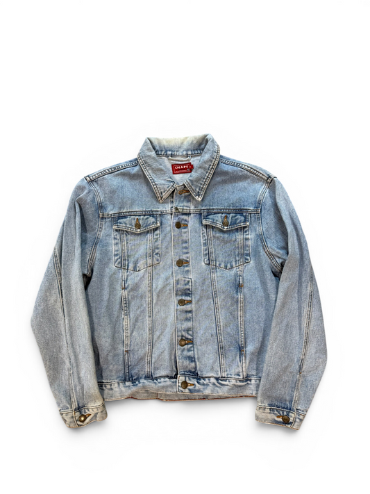 (M) Vtg Chaps Denim Jacket