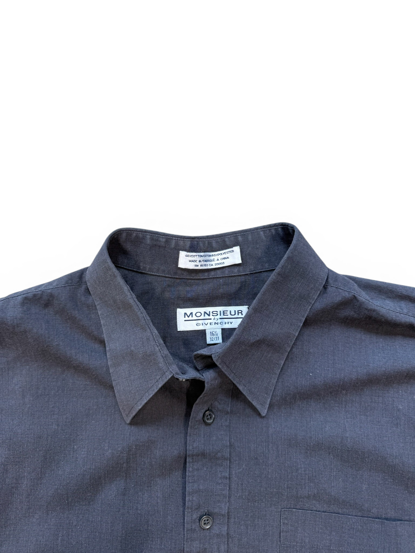 (XL) 90’s Givenchy Button Up Dress Shirt