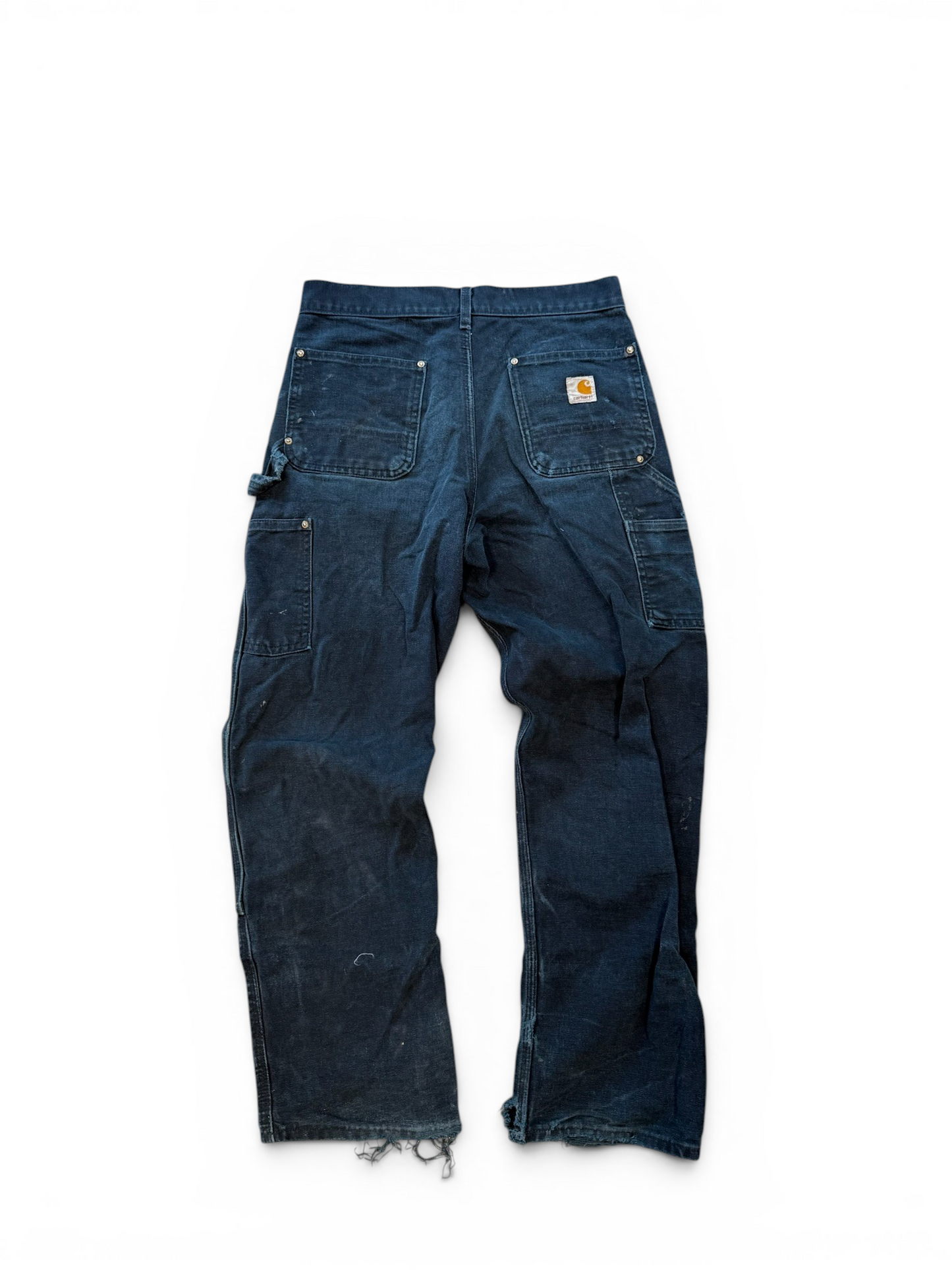 (30W) Carhartt Black Double Knees