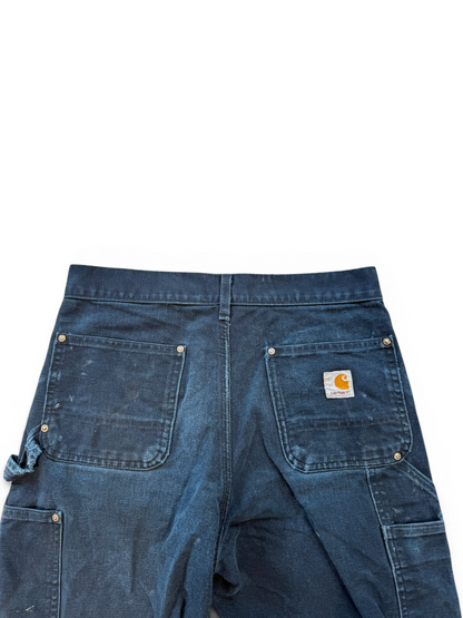 (30W) Carhartt Black Double Knees