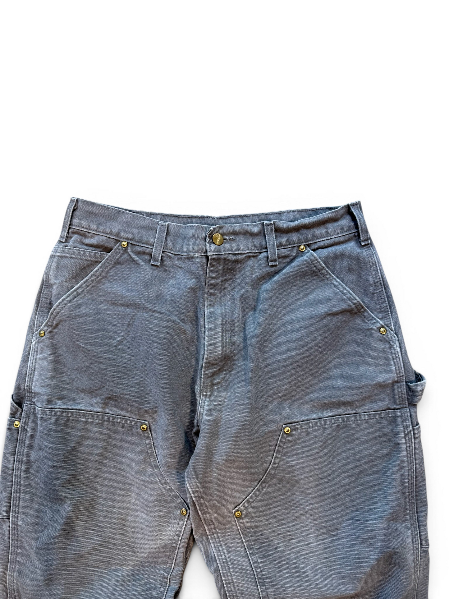 (32W) Carhartt Grey Double Knees