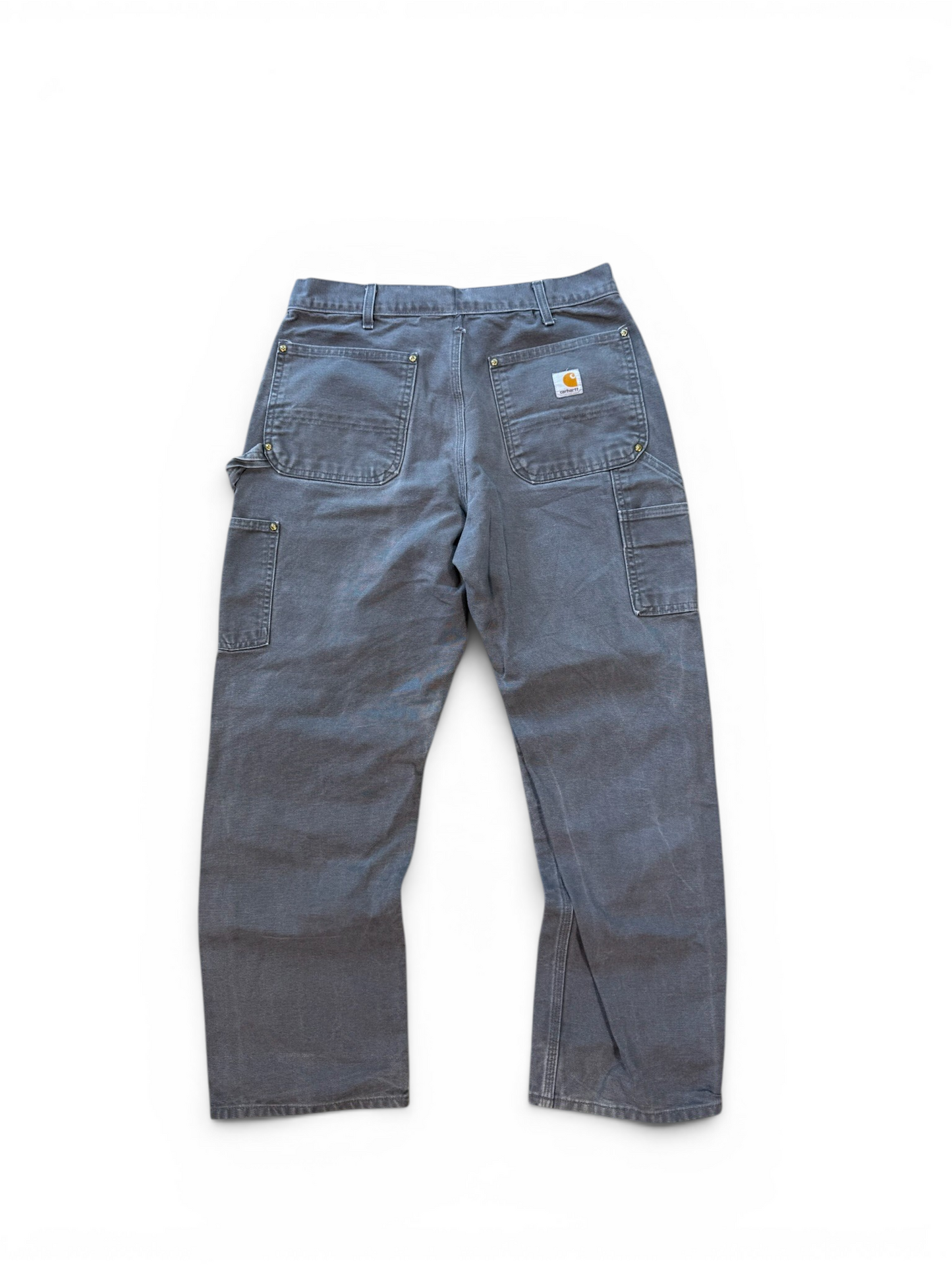 (32W) Carhartt Grey Double Knees