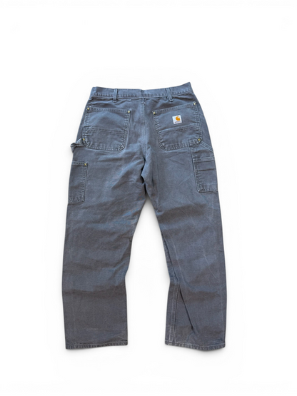 (32W) Carhartt Grey Double Knees