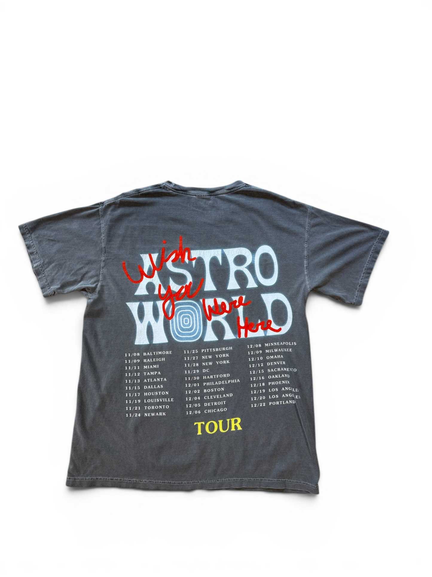 (L) Travis Scott Astro World Tour Tee