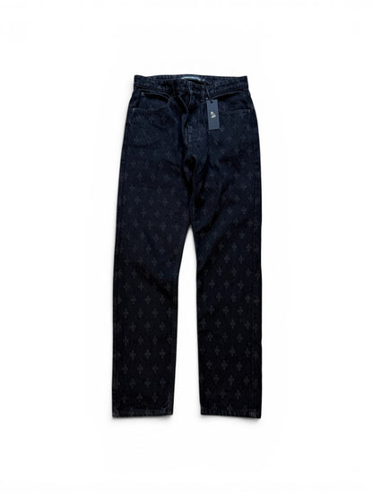 (30W) OVO Monogram Relaxed Fit Jeans