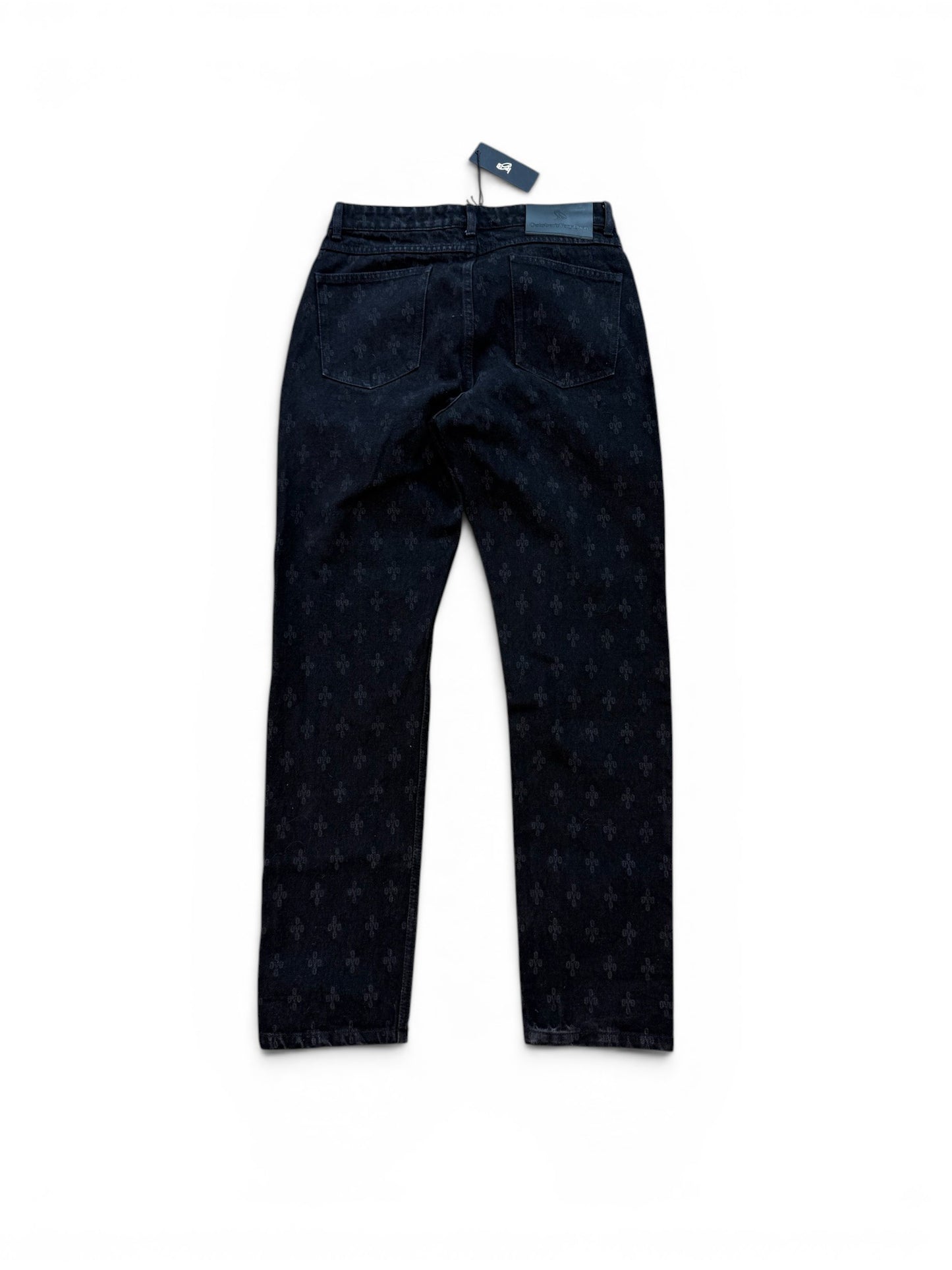 (30W) OVO Monogram Relaxed Fit Jeans