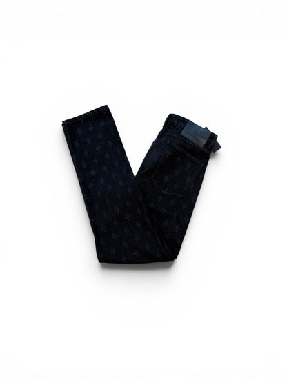 (30W) OVO Monogram Relaxed Fit Jeans