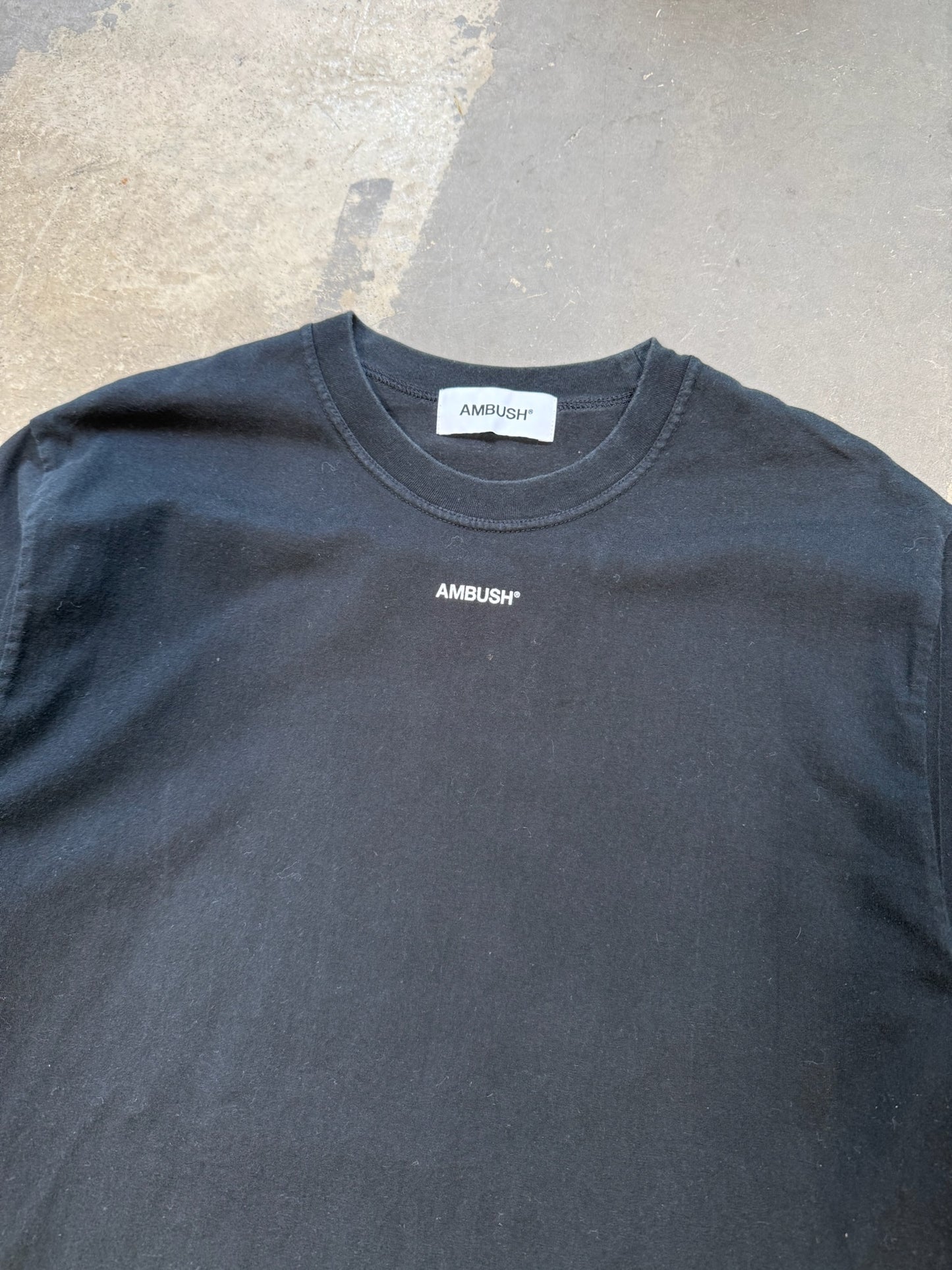 (L) Ambush Black Tee