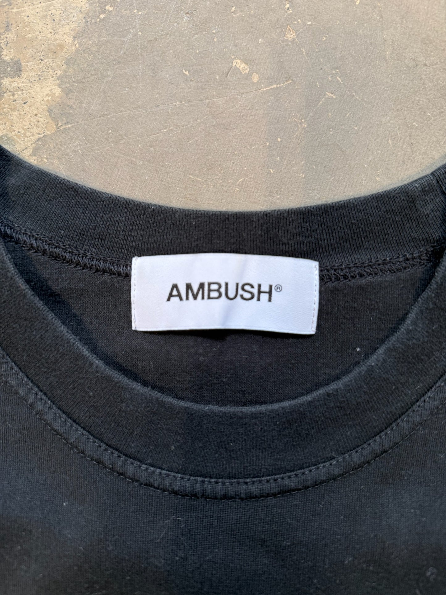 (L) Ambush Black Tee