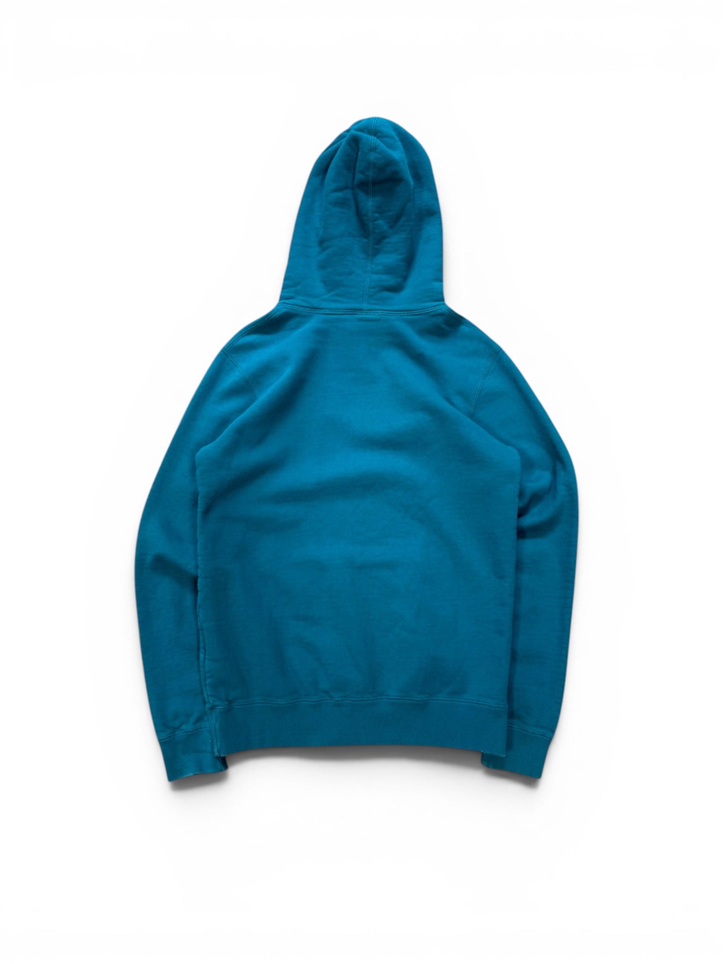 (S) OVO Embroidered Owl Turquoise Hoodie