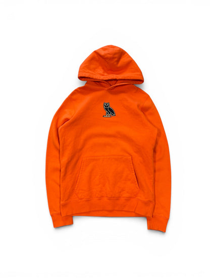 (S) OVO Embroidered Owl Orange Hoodie