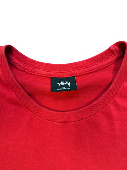(XL) Stussy Big Stock Tee Red