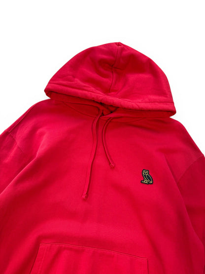 (M) OVO Classic Owl Red Hoodie
