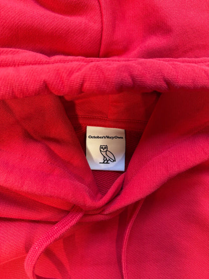 (M) OVO Classic Owl Red Hoodie