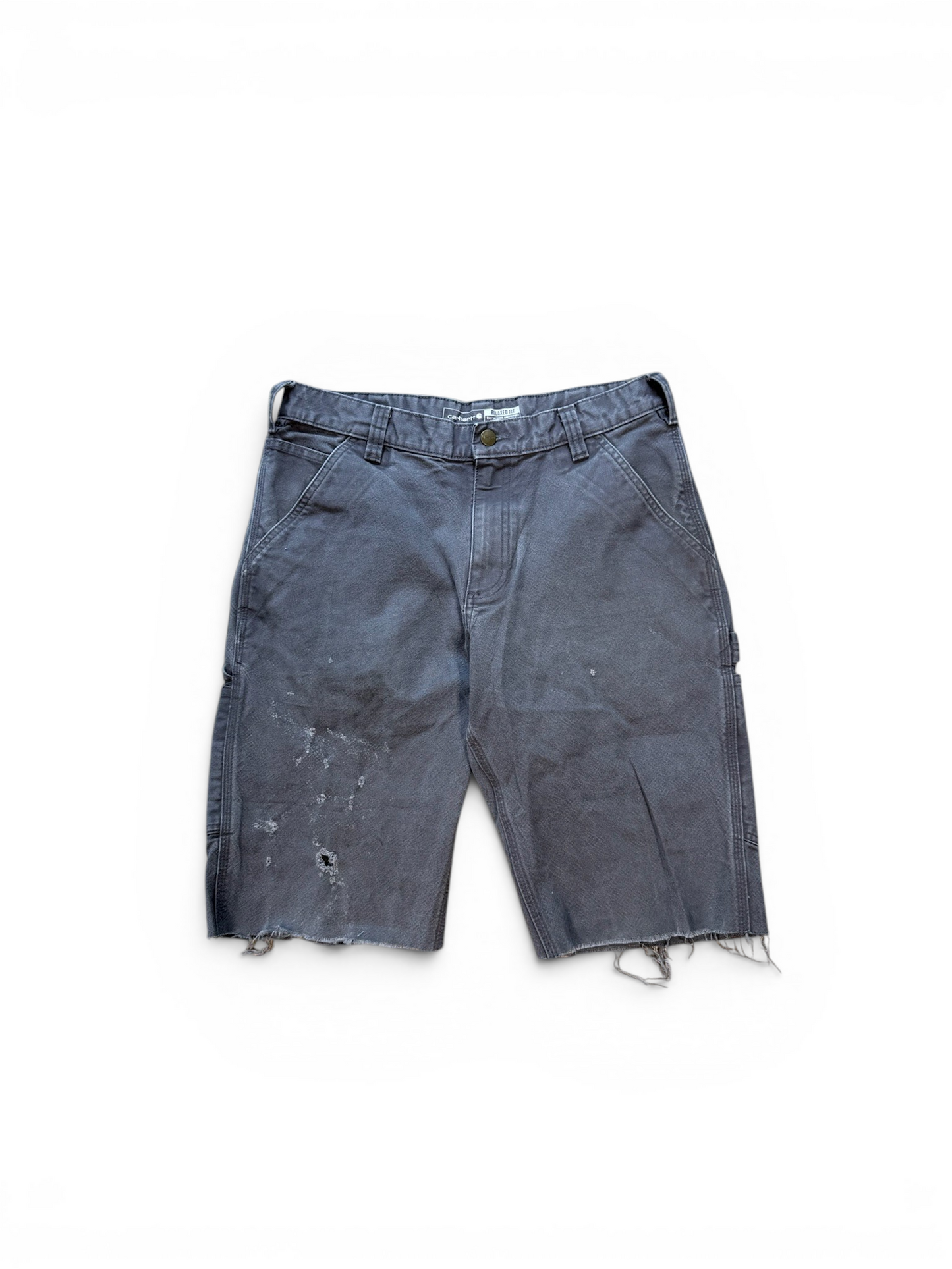 (32W) Carhartt Cutoff Grey Shorts