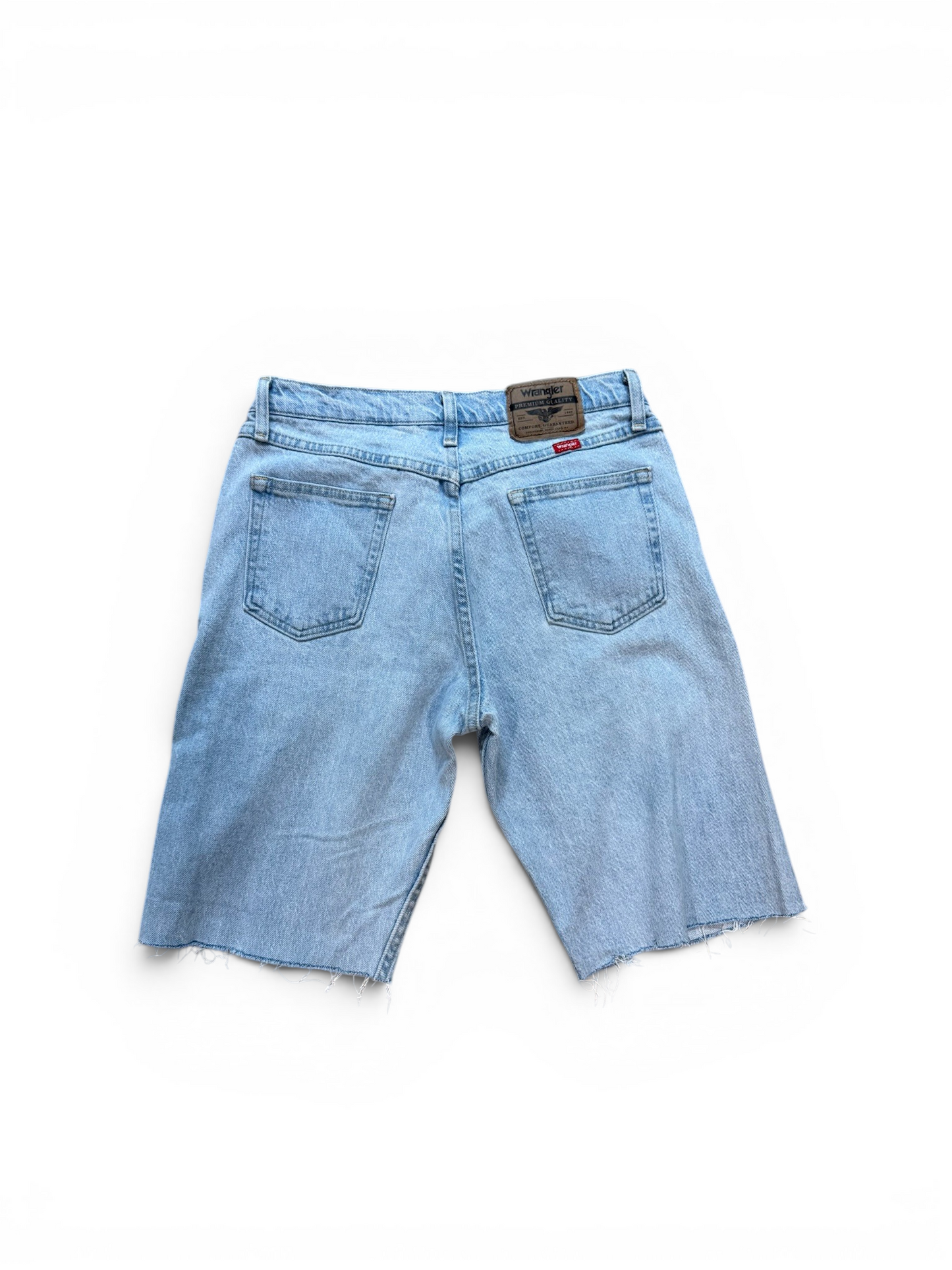 (30W) Wrangler Light Wash Jorts