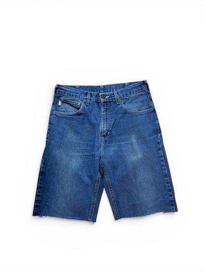 (32W) Carhartt Dark Wash Jorts