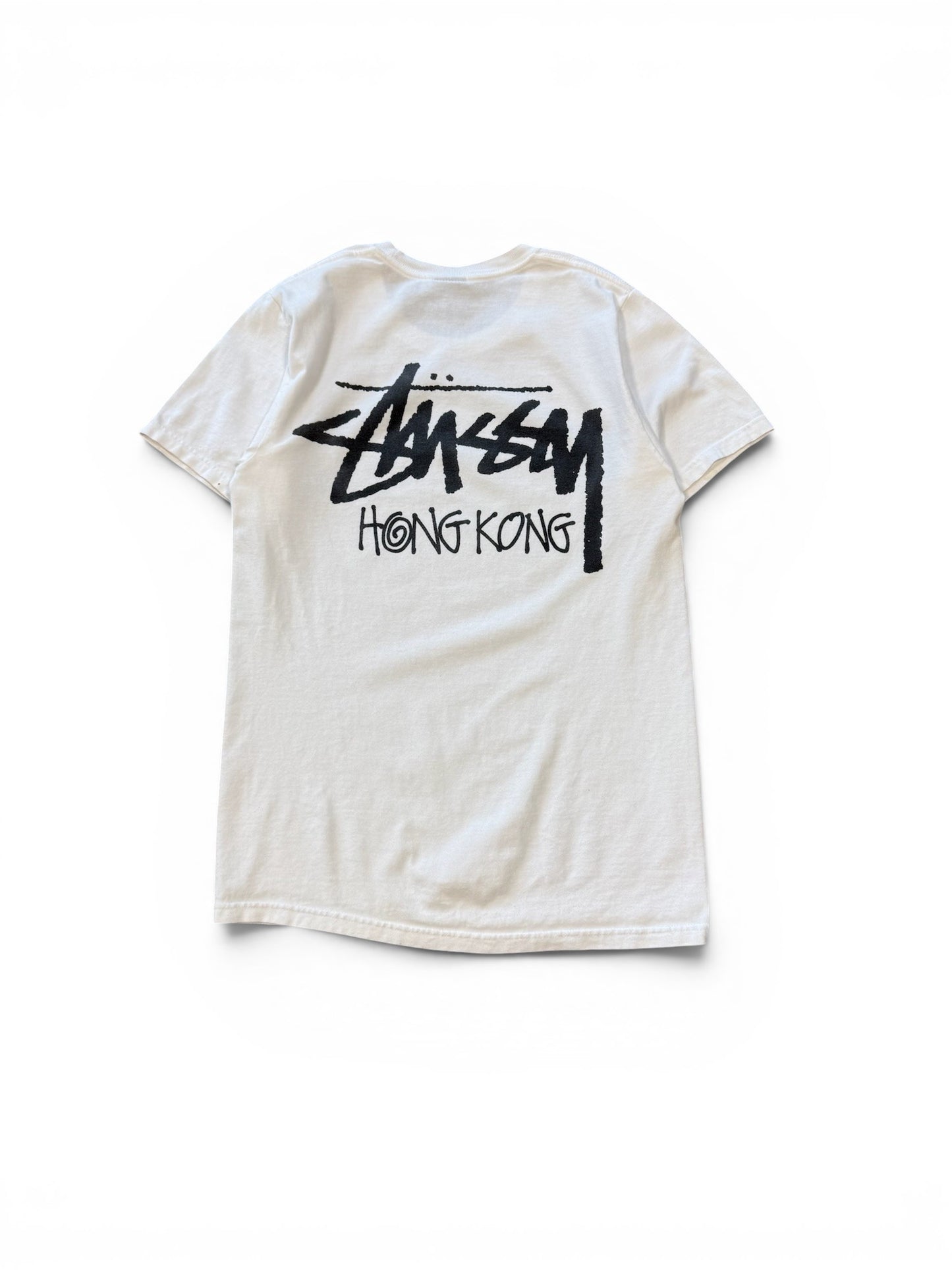 (S) Stussy Hong Kong Tee White