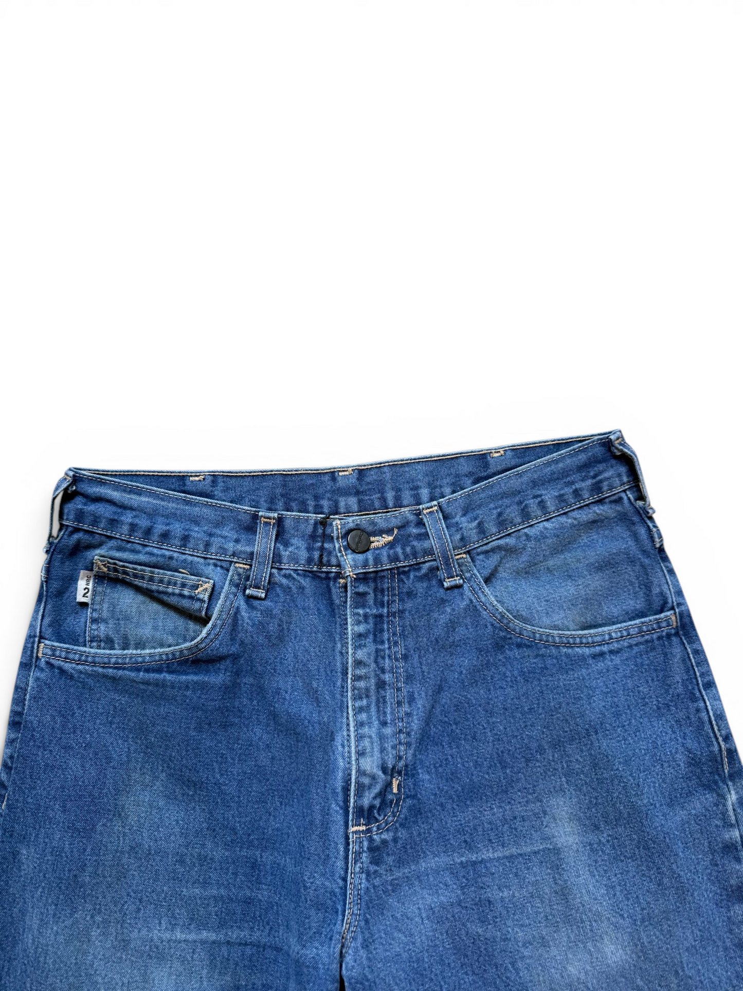 (32W) Carhartt Dark Wash Jorts