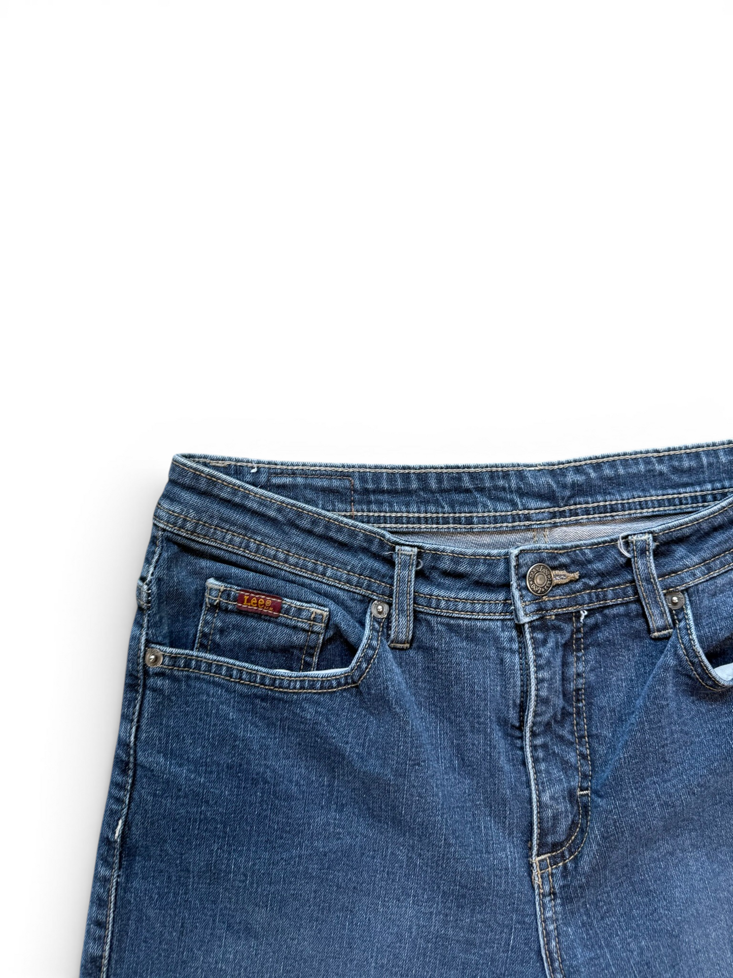 (33W) Lee Dark Wash Jorts