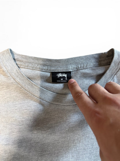 (M) Stussy Flame 8 Ball Long Sleeve