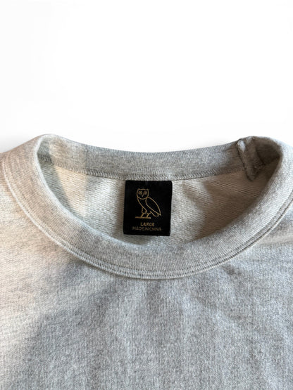(L) OVO Classic Grey Crewneck