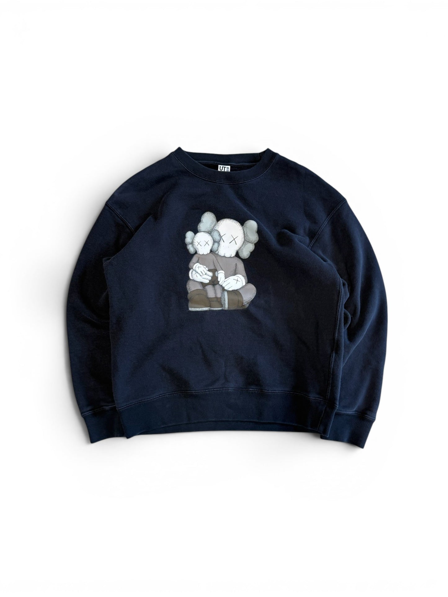 (S) Kaws x UNIQLO Figues Crewneck Black