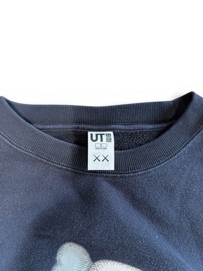 (S) Kaws x UNIQLO Figues Crewneck Black