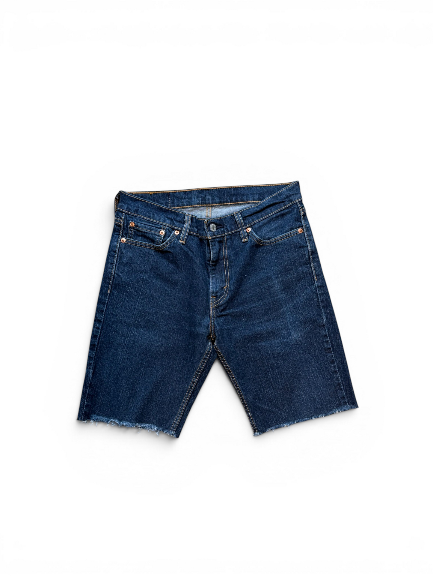 (30W) Levi 514 Dark Wash Jorts