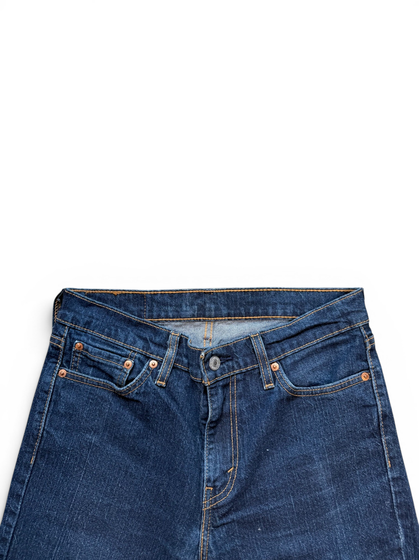 (30W) Levi 514 Dark Wash Jorts