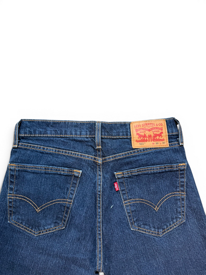 (30W) Levi 514 Dark Wash Jorts