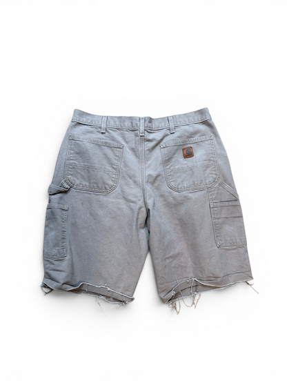 (36W) 90s Carhartt Grey Shorts