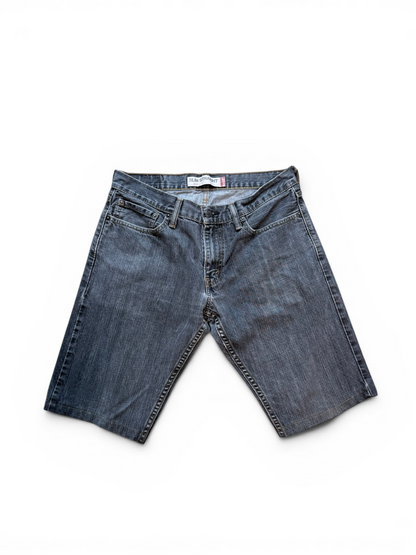 (32W) Levi 514 Black Jorts