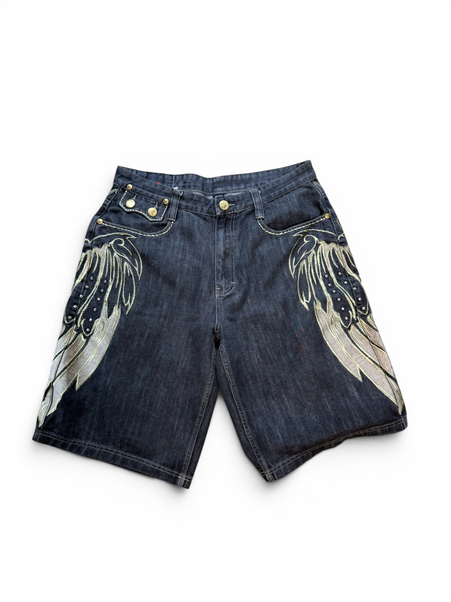 (36W) Y2k Imperious Delf Jorts