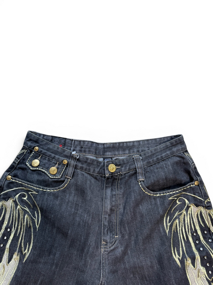 (36W) Y2k Imperious Delf Jorts