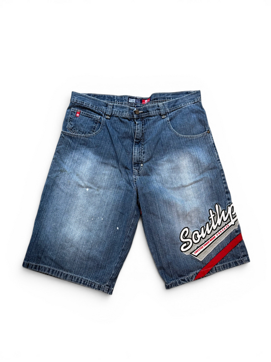 (40W) Y2K Southpole #21 Baggy Jorts