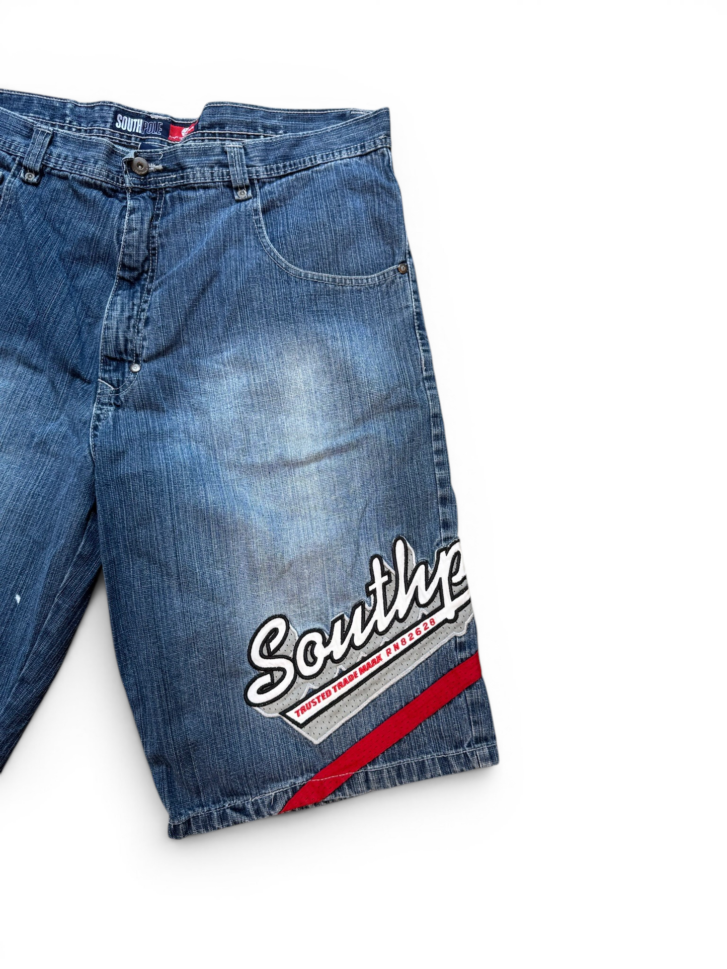 (40W) Y2K Southpole #21 Baggy Jorts