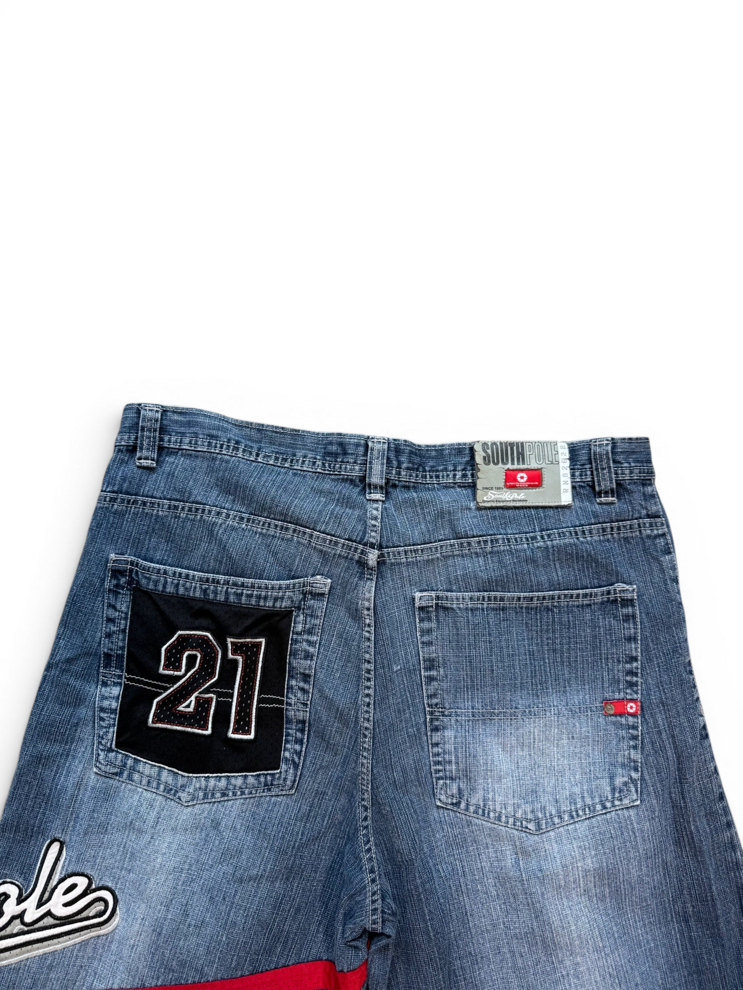 (40W) Y2K Southpole #21 Baggy Jorts