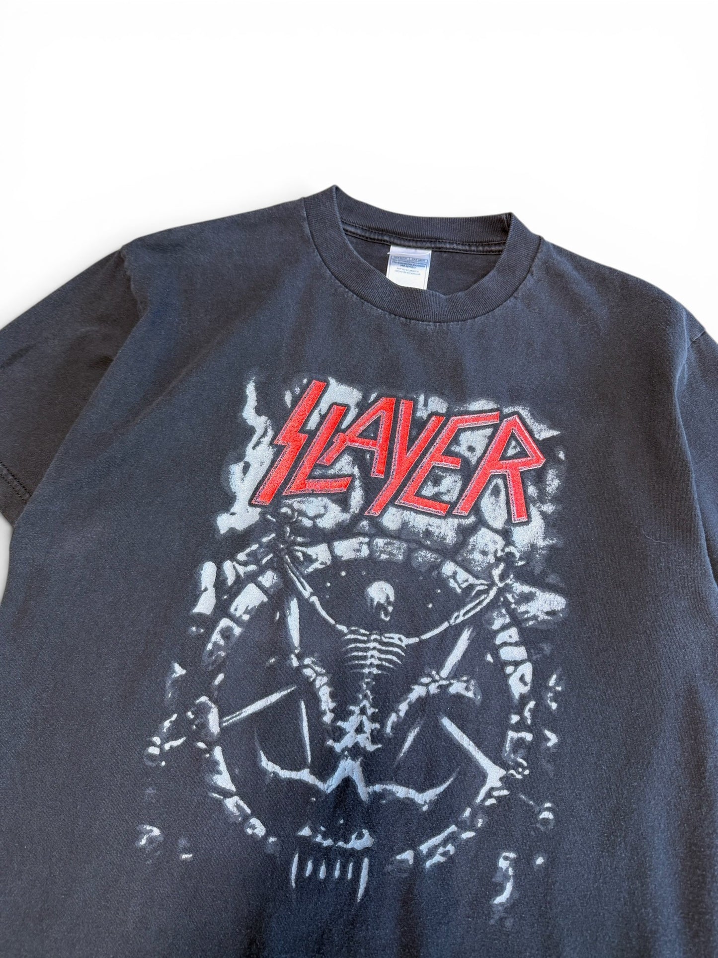 (M) 2006 Slayer Skeletal Band Tee
