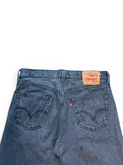 (34W) Levi 501 Black Jorts