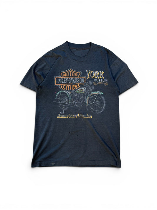 (L) 90’s Harley Davidson York Museum Tee
