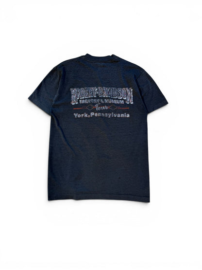(L) 90’s Harley Davidson York Museum Tee