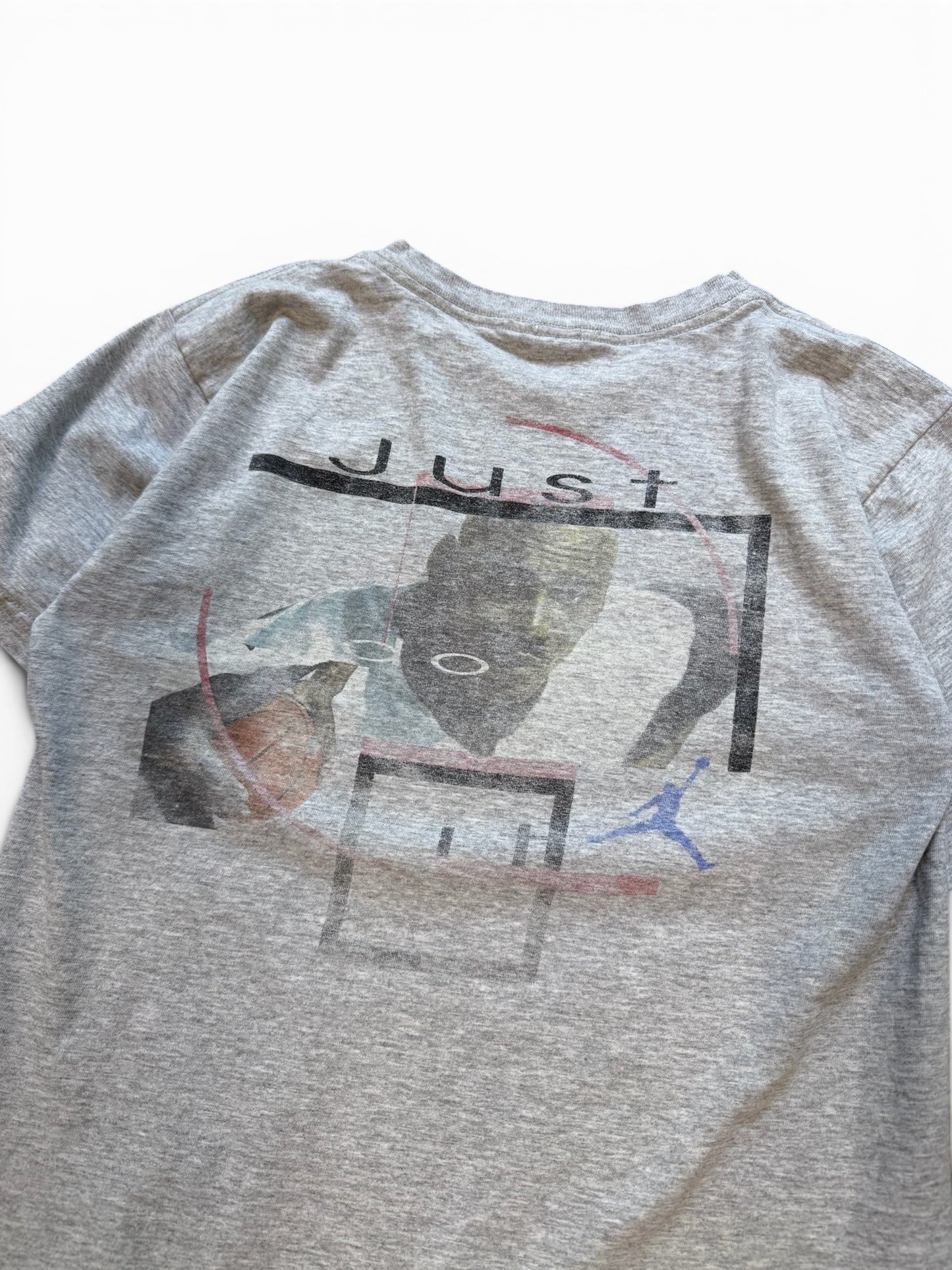 (Youth L) Vintage 90s Youth Nike Micheal Jordan Fundamentals Tee
